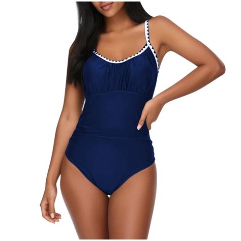 Beai Swim Suits For Women One Piece Plus Size Cheeky Bikini Sets For Women White Modest