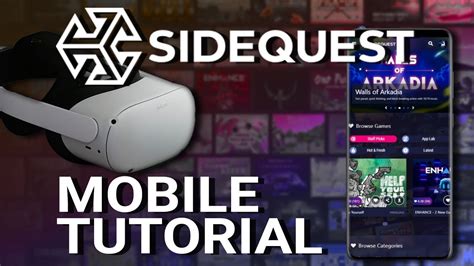 Sidequest Mobile Tutorial How To Sideload Vr Apps On Your Quest