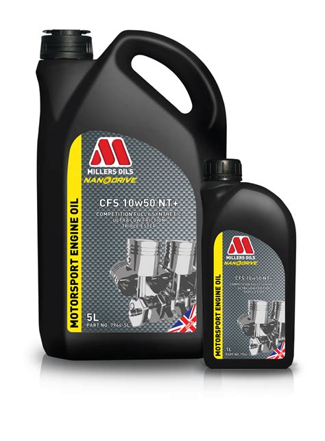 Millers Oils CFS 10w50 NT+ Nanodrive Synthetic Racing Oil