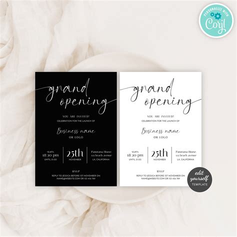 Corporate Invitations Launch