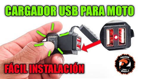 Cargador USB para Moto Instalación Fácil en DR 650 Passion2wheels