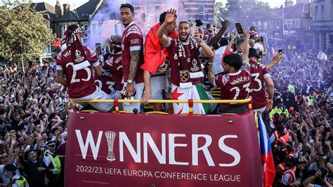 Amazing West Ham Victory Parade After Europa Conference League Triumph