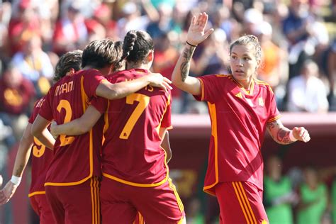 FEMMINILE Coppa Italia ROMA MILAN 5 2 Giallorosse Vincono E Volano