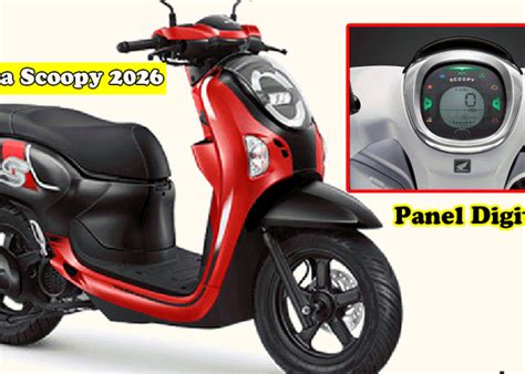 honda scoopy  skutik retro modern  makin matang bukan sekadar