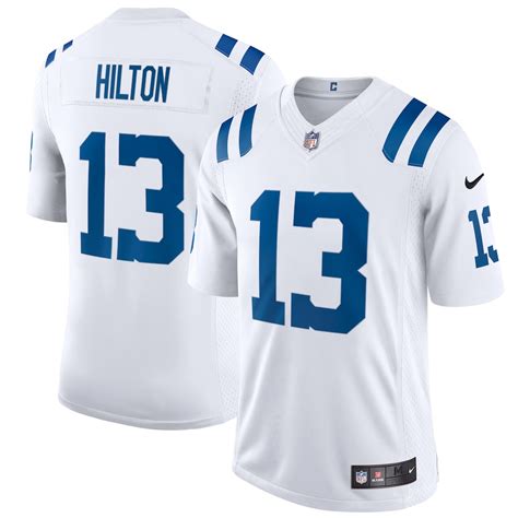 Men's Nike T.Y. Hilton White Indianapolis Colts Vapor Limited Jersey