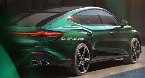 New Mg Sedan Makes Debut With A Sporty Fastback Design