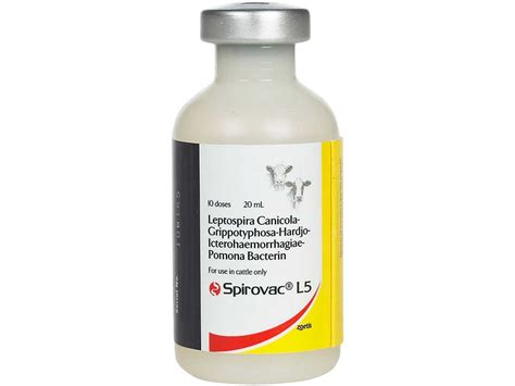 Spirovac L5 Zoetis Animal Health Cattle Vaccines Pregnancy Other