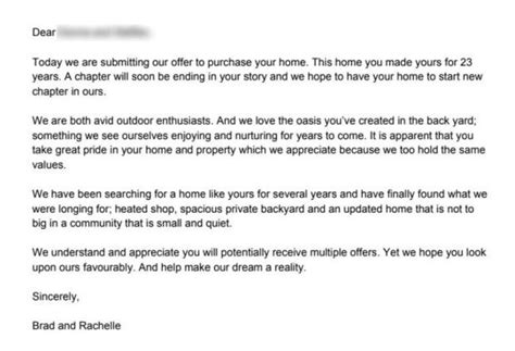 How To Write A Home Buying Letter Amelie Text