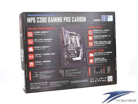 Test: MSI MPG Z390 Gaming Pro Carbon
