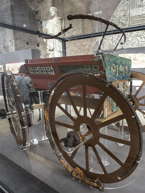 Pompeii Chariot Stars In Rome Exhibit Probing Ancient Roots