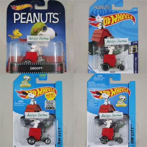 Jual Hotwheels Hot Wheels Snoopy Snopy Factory Sealed Akta Hw City Hw Screen Time Peanuts By