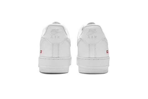 Supreme X Air Force 1 Low Box Logo White - Culture Circle