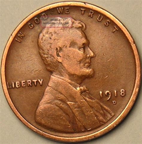 D Lincoln Wheat Penny Ab