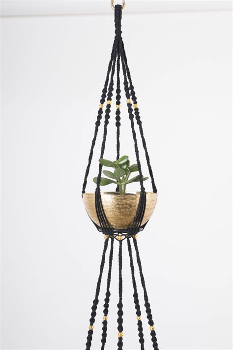 Suspension plantes macramé 2 étages ByMadjo Ganesh Déco