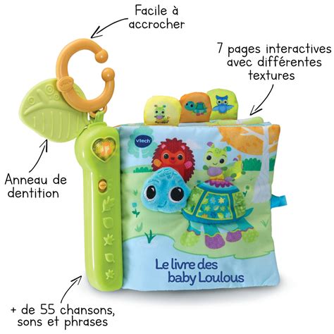 Livre Toudoux Des Loulous Baby Loulous Vtech Vtech Aubert