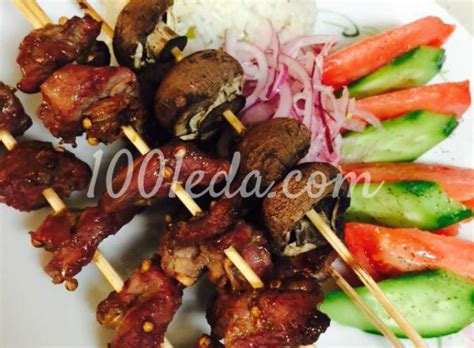 Шашлык из баранины в духовке - Шашлык от 1001 ЕДА