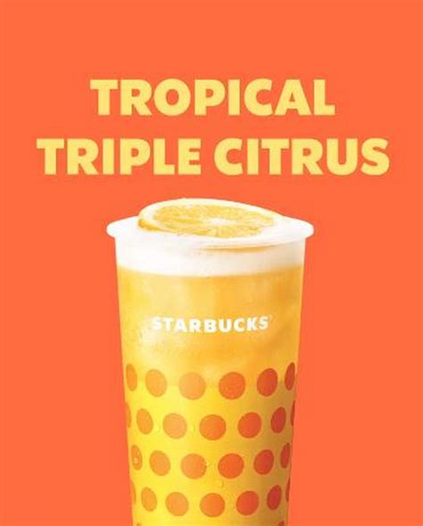 23 Apr 2020 Onward Starbucks Tropical Triple Citrus Promo