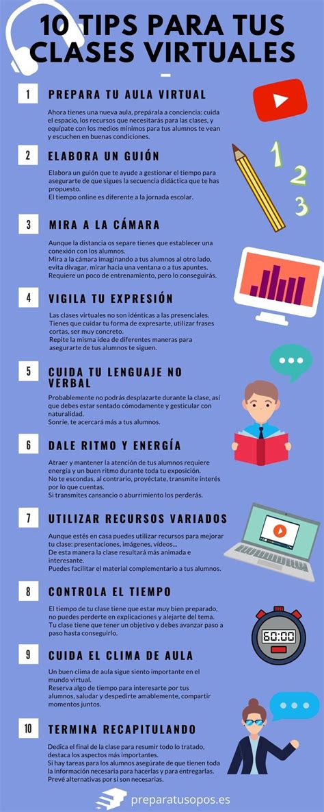 Tips Para Tus Clases Virtuales Artofit