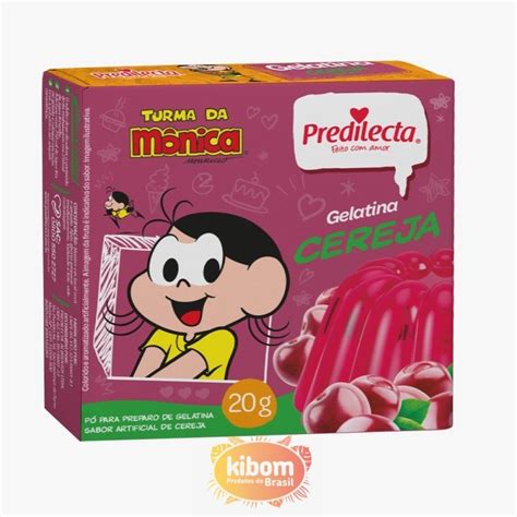 Gelatina Sabor Cereja Predilecta 20g