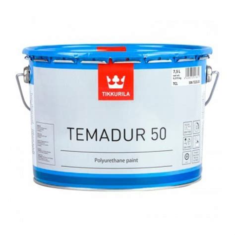 Tikkurila Temadur 50 двухкомпонентная краска для металла TCL-Основа 7 ...