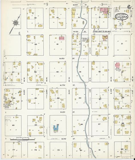 Old Map of Cullman, Cullman County, Alabama [1917] Cullman, Cullman ...