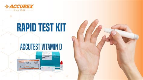 Accutest Vitamin D With Pricking Vitamin D Test Rapid Test