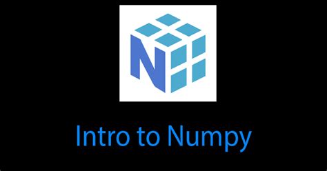 Python Numpy Tutorial Complete Overview Of Python Numpy