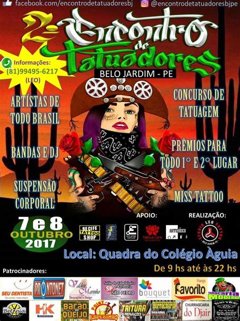 2º Encontro De Tatuadores Belo Jardim PE 2017 Tattoofilter