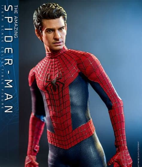 Hot Toys The Amazing Spider Man Figure Sixth Scale Collectible Comic