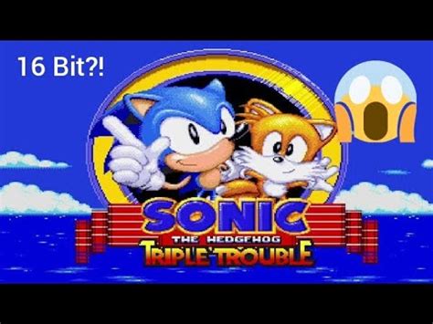 Sonic Triple Trouble Recriado Em Bits Muito Massa Fangame Made By