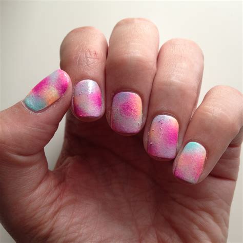 Pastel Rainbow Nails - Cindy's Cute Corner