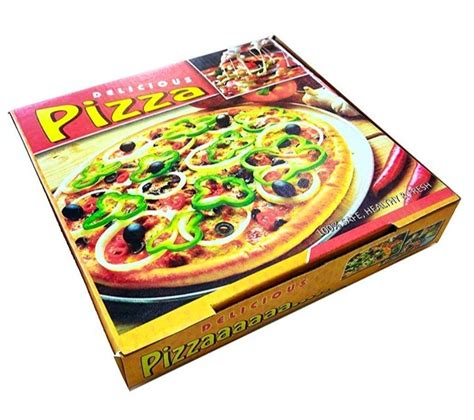 Single Wall 3 Ply Printed Pizza Packaging Box 300 Ml At Rs 5piece In