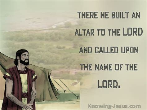 46 Bible verses about Building Altars