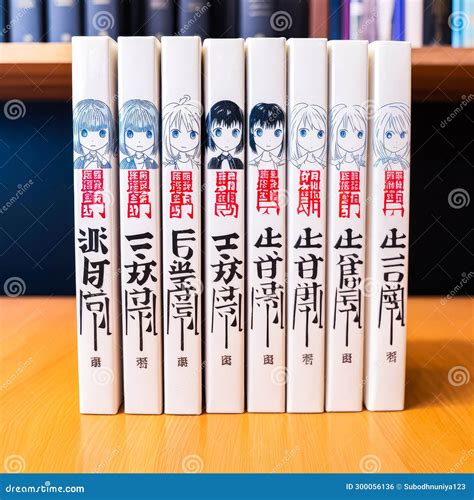 An Image Displaying a Collection of Anime and Manga Books for Sale in a ...