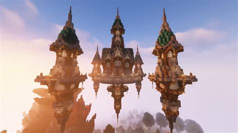 Floating Castle Minecraft Map