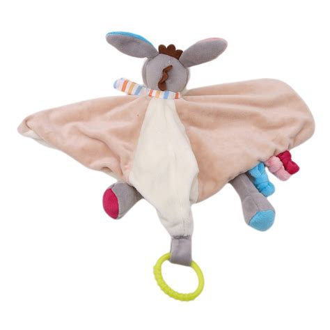 Детские плюшевые игрушки удобный носовой платок успокаивающее полотенце ...