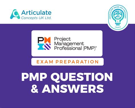 Pmp Questions And Answers Articulate Consult