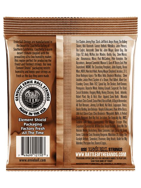 خرید سیم گیتار آکوستیک ارنی بال Ernie Ball Earthwood Extra Light ...