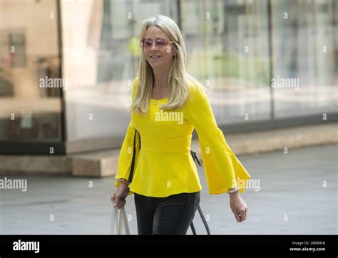 Isabel Oakeshott arrives at BBC Broadcasting House in London, for a recording of the BBC One ...