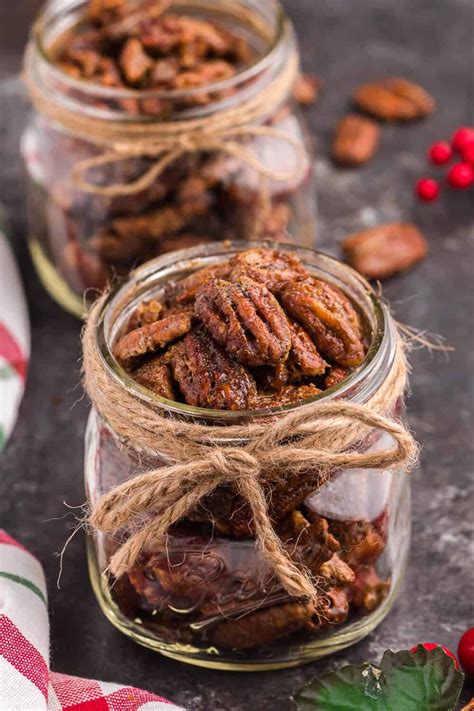 Easy Air Fryer Candied Pecans Recipe Simply Stacie Recipe Candied Pecans Pecan Recipes