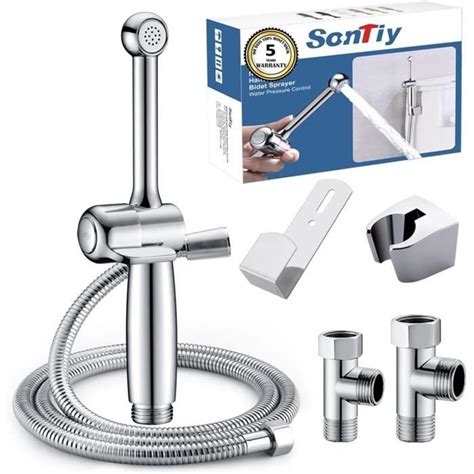 Laiton Kit Douchette Wc Sontiy Bidet Toilette Wc Avec Adaptateurs G