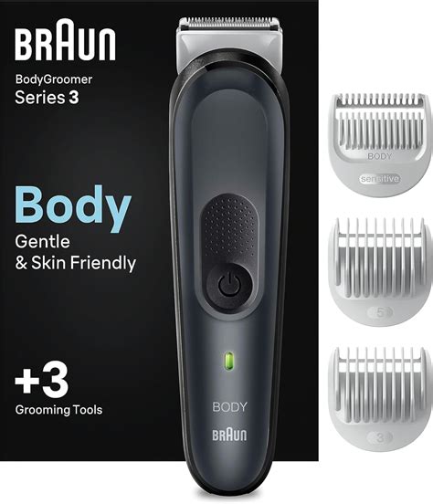 Braun Recortadora Corporal Bg Afeitadora Corporal Masculina Con