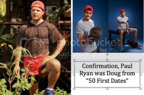 HAHA Photo evidence that Paul Ryan was Doug in "50 First Dates"