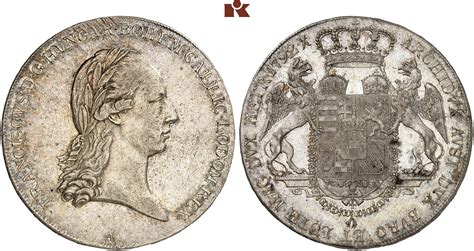 Franz II 1792 1804 Konv Taler 1792 A Wien 28 03 G Dav 1176 J 102