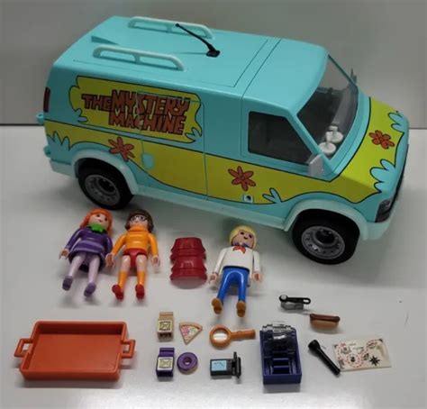 PLAYMOBIL SCOOBY DOO MYSTERY Machine Figures Playset 70286 Pre Owned