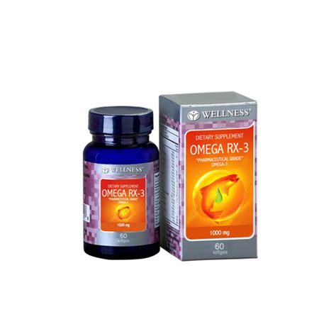 WELLNESS OMEGA RX-3 60 KAPSUL - Kegunaan, Efek Samping, Dosis dan ...