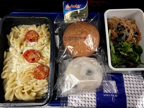 機内食レポート 羽田〜ロサンゼルスユナイテッド航空 アーバインで生活日記