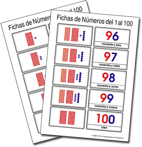 Tarjetas De Numeros Del Al Para Imprimir Pdf Compartir Tarjeta