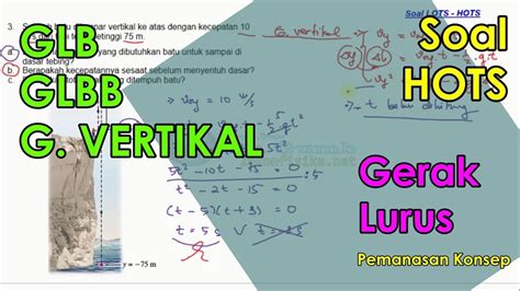 Contoh Soal Glb Dan Glbb Kelas 10 Beserta Jawabannya Benda Yang Bergerak Lurus Beraturan Dan