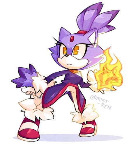 Blaze Sonic The Hedgehog Fan Art Fanpop